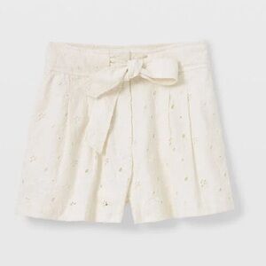 Club Monaco White Eyelet Short
